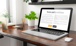 Agreeing to Terms & Conditions