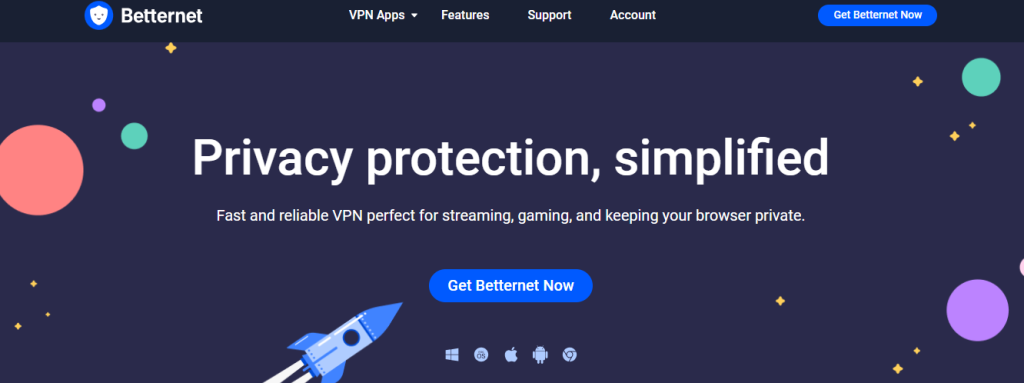 Best Daily VPN Proxy Betternet